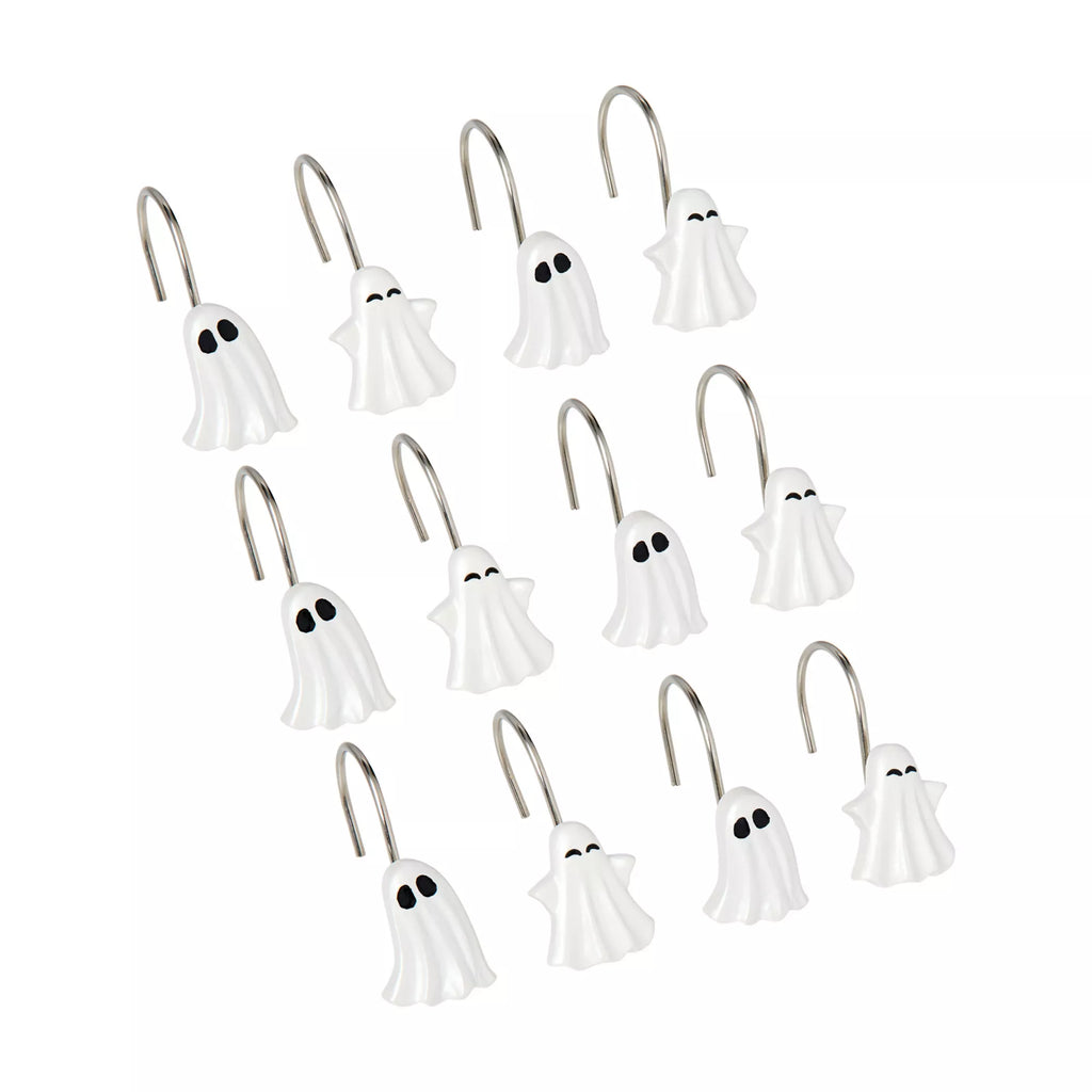 Ghost Shower Hook Set - 12 Pack