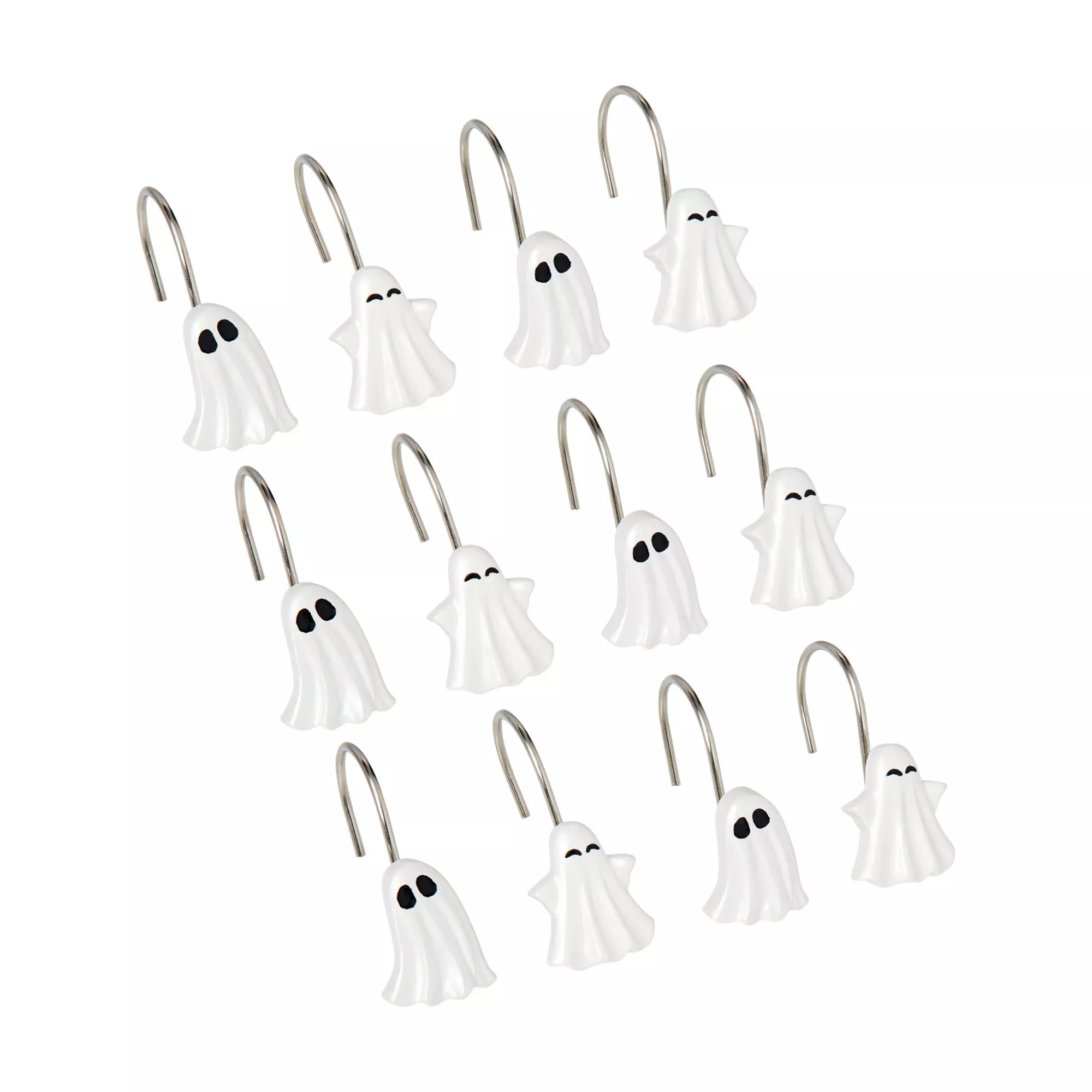 Ghost Shower Hook Set - 12 Pack