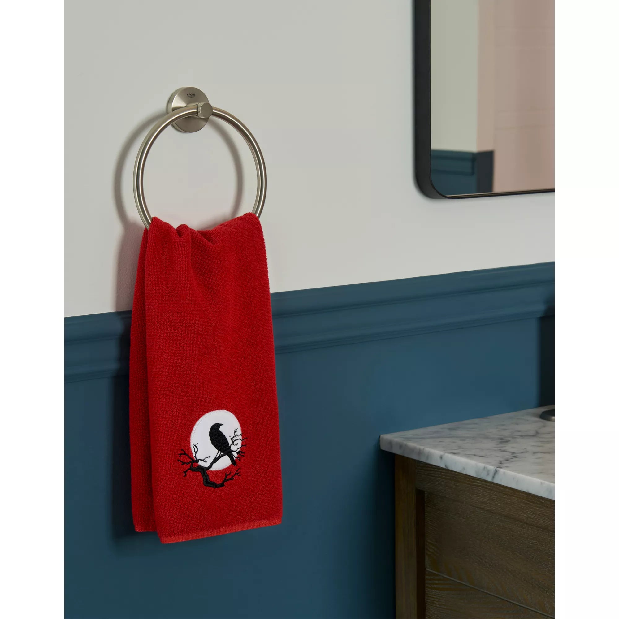 Raven Hand Towel