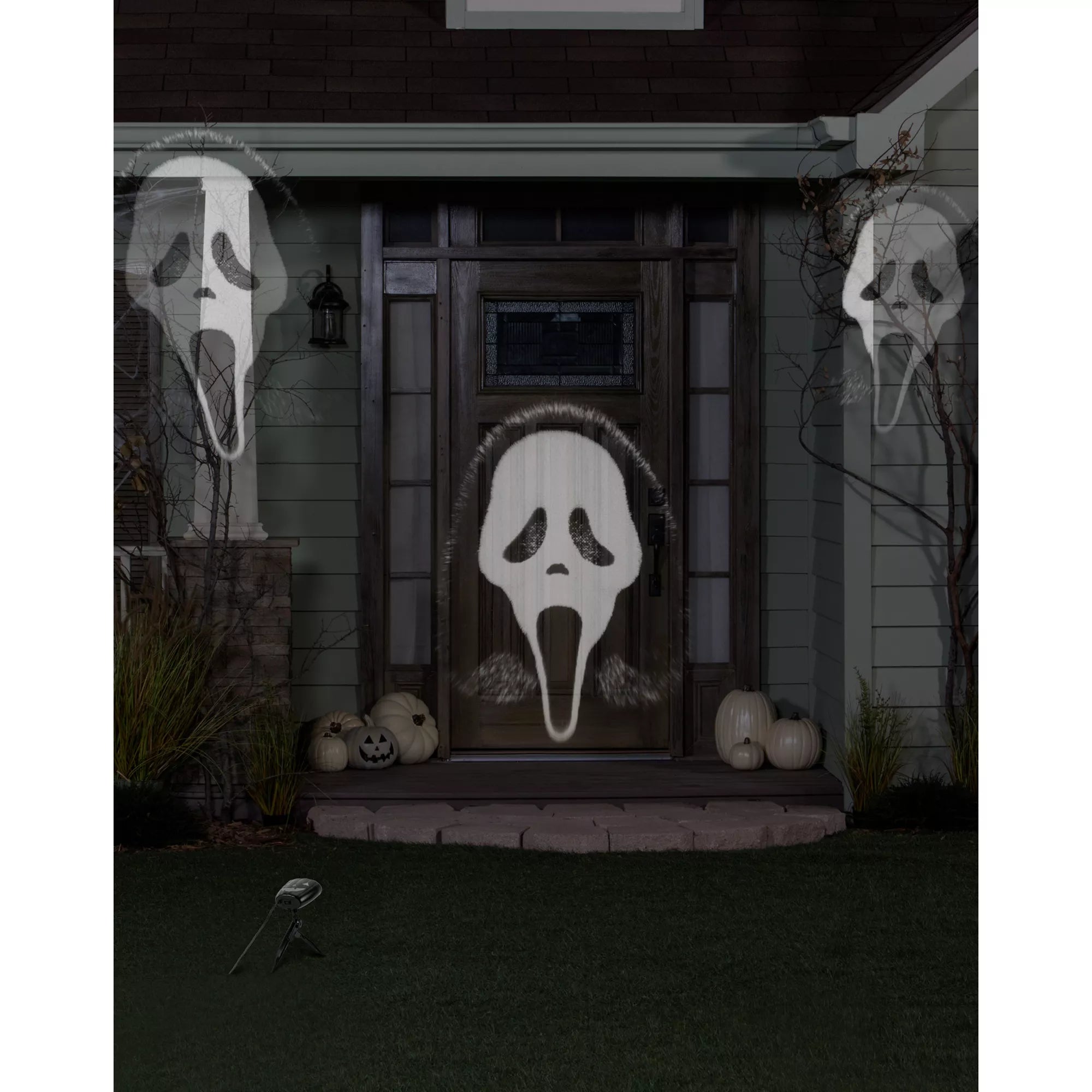 Ghost Face LED Shutter Projector