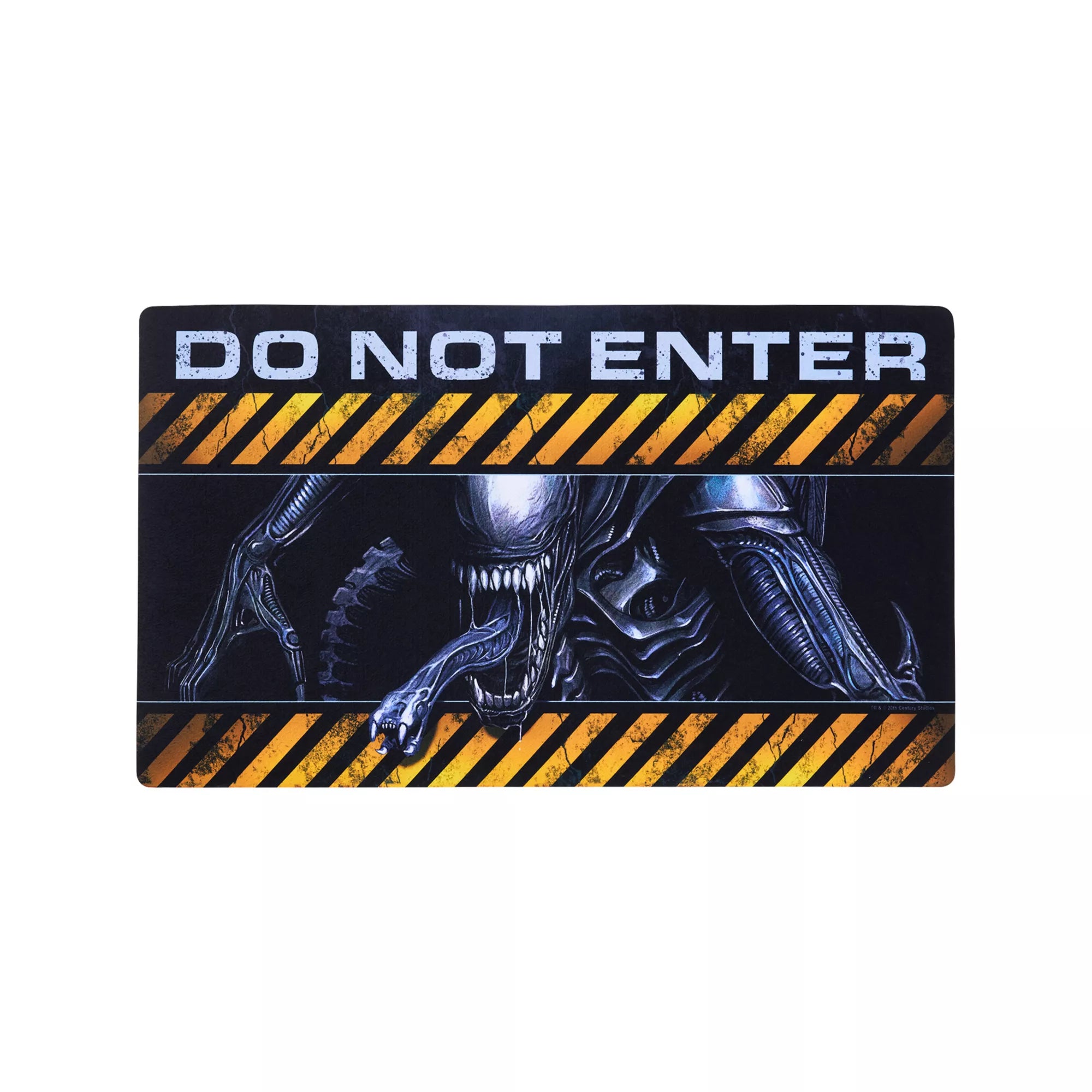 Do Not Enter Doormat - Alien
