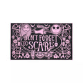 Don't Forget to Scare Doormat -  The Nightmare Before Christmas