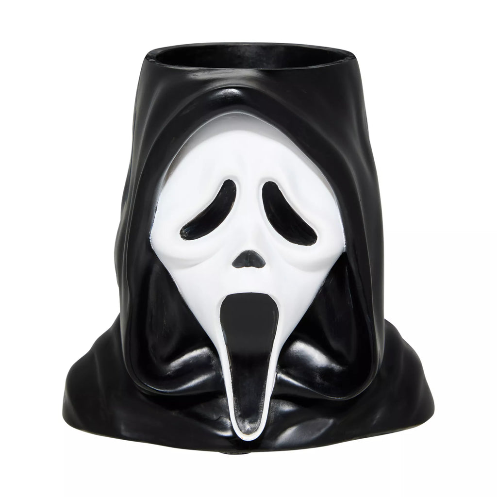 Molded Ghost Face Horror Head
