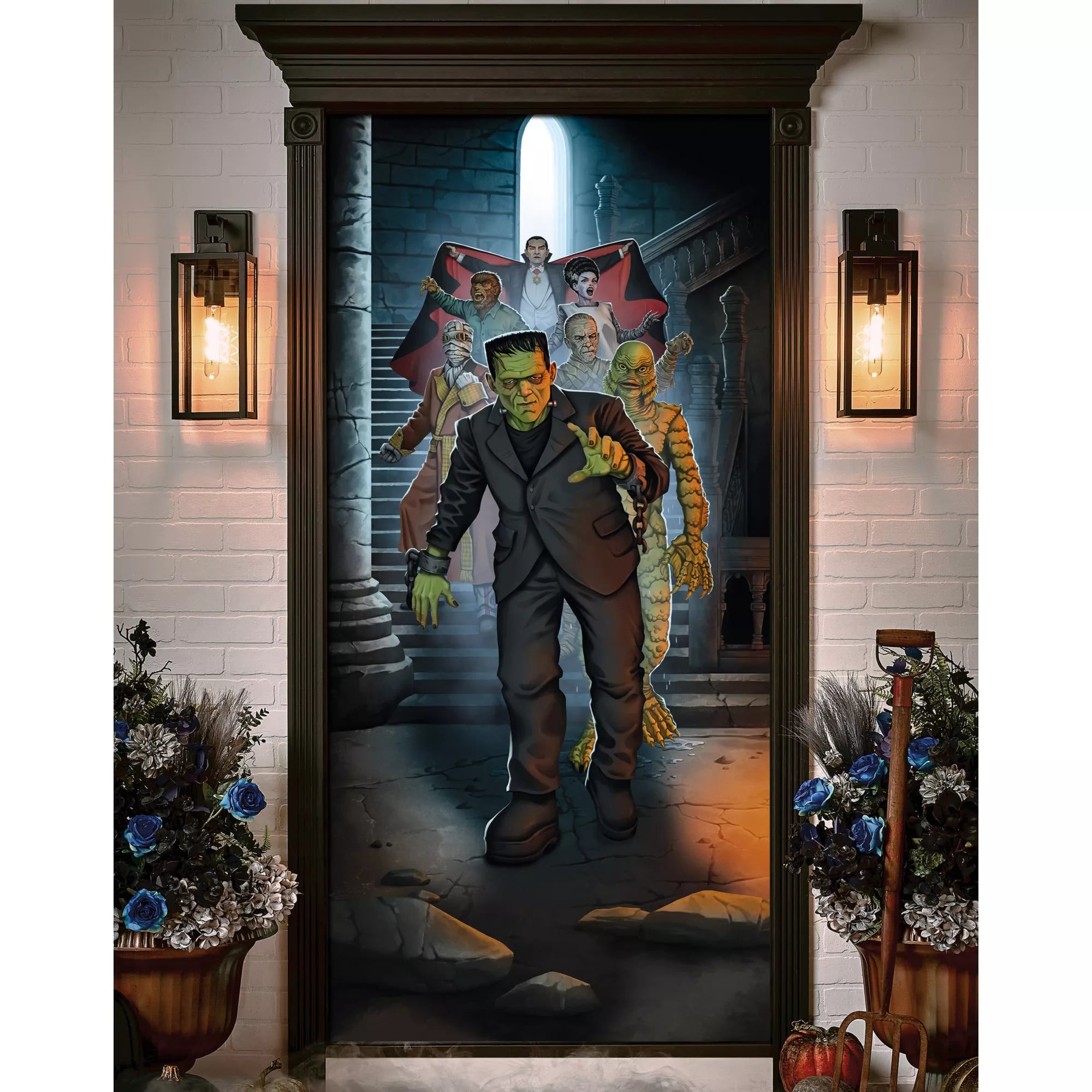 Universal Monsters Door Cover