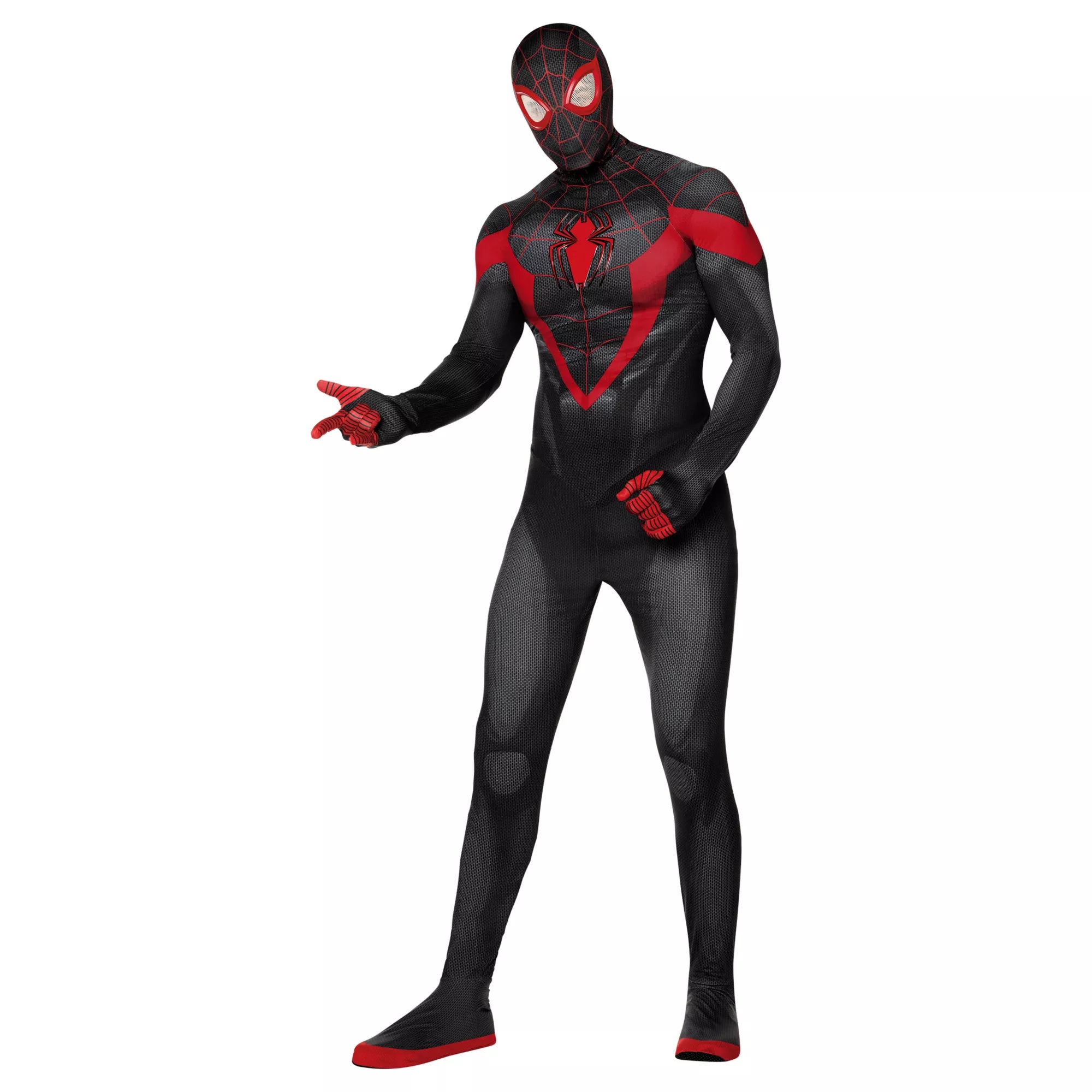 Adult Miles Morales Skin Suit Costume - Spider-Man
