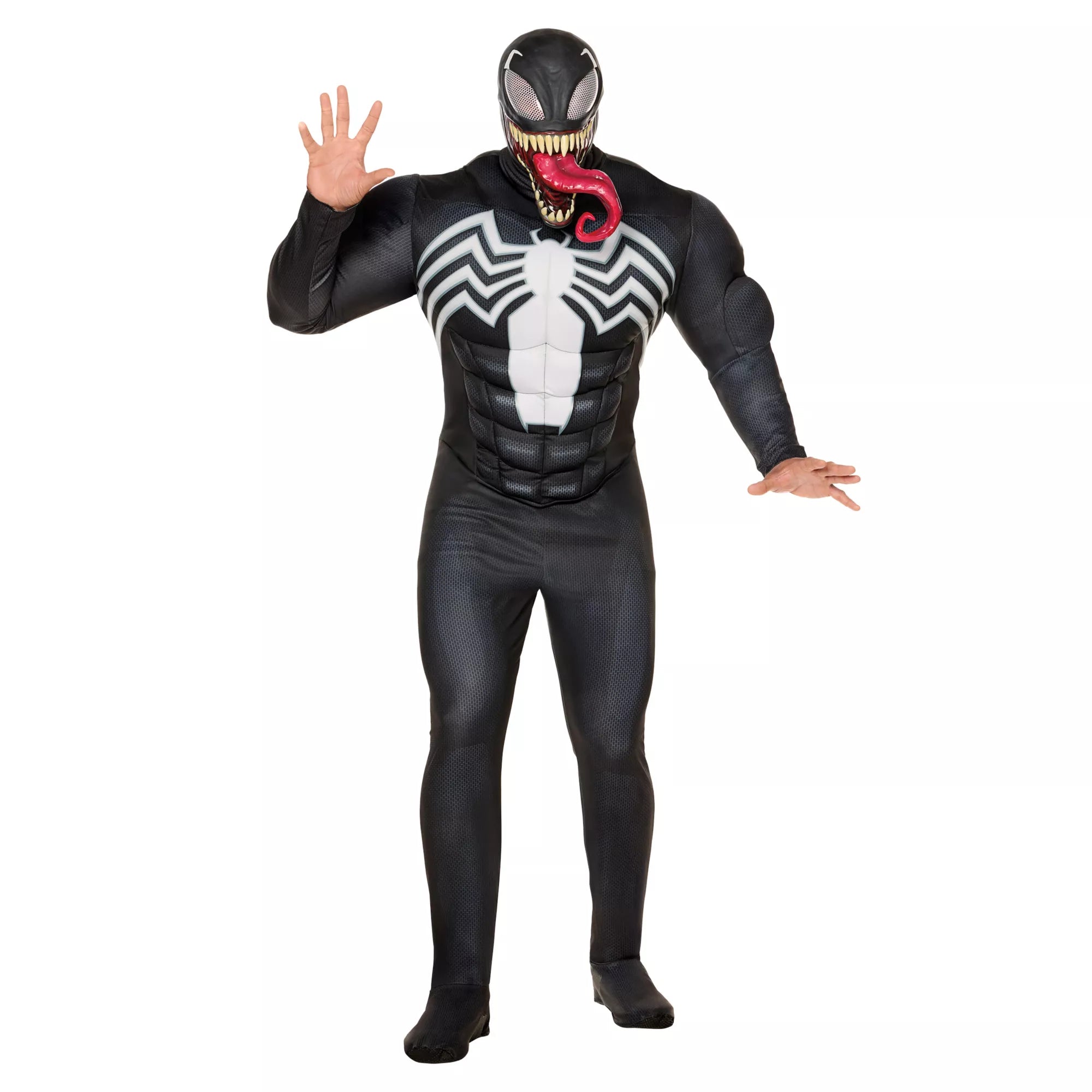 Adult Venom Muscle Suit Costume - Spider Man