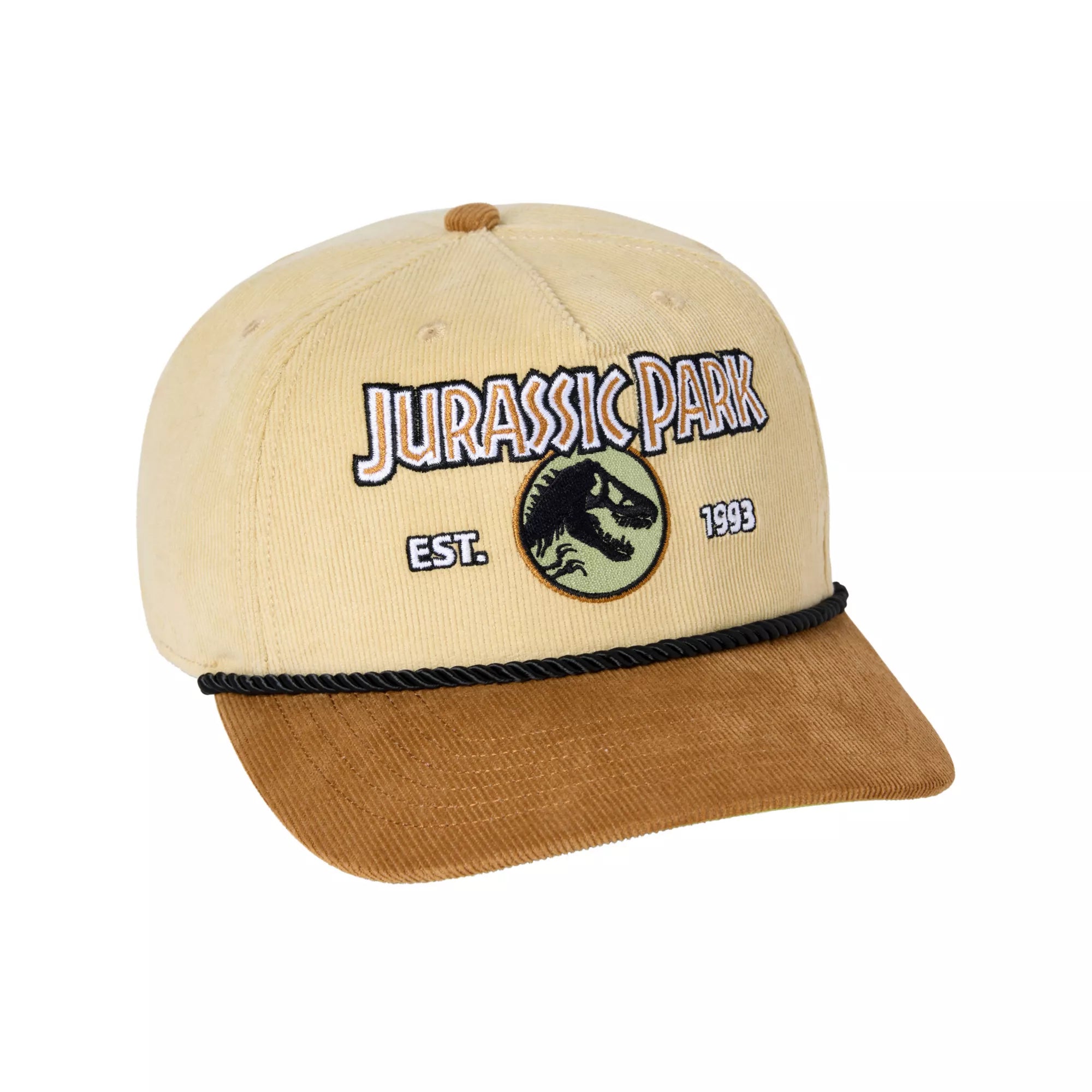 Jurassic Park Corduroy Snapback Hat