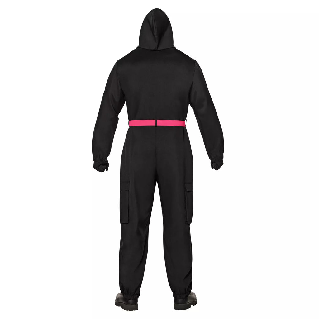 Adult Black Guard Costume -  Squid Game