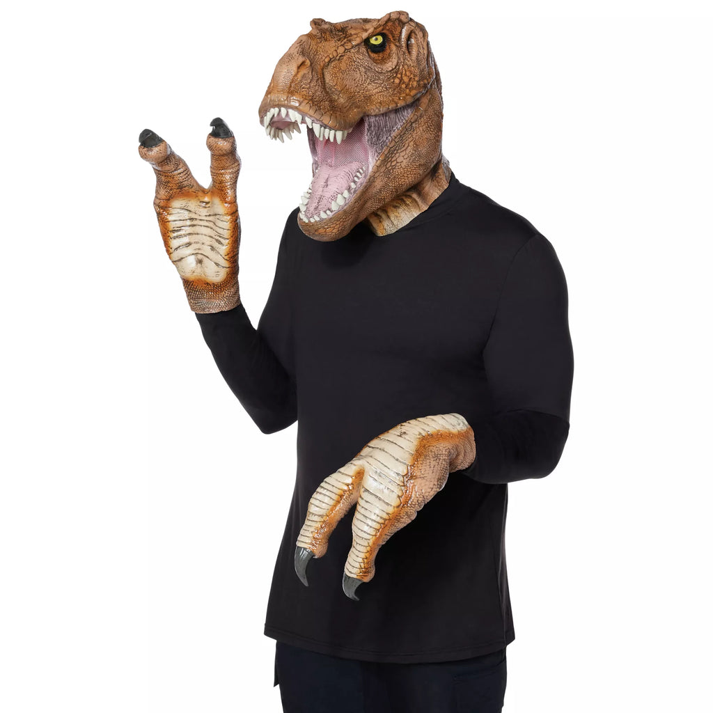 T-Rex Full Mask and Claws Set - Jurassic Park