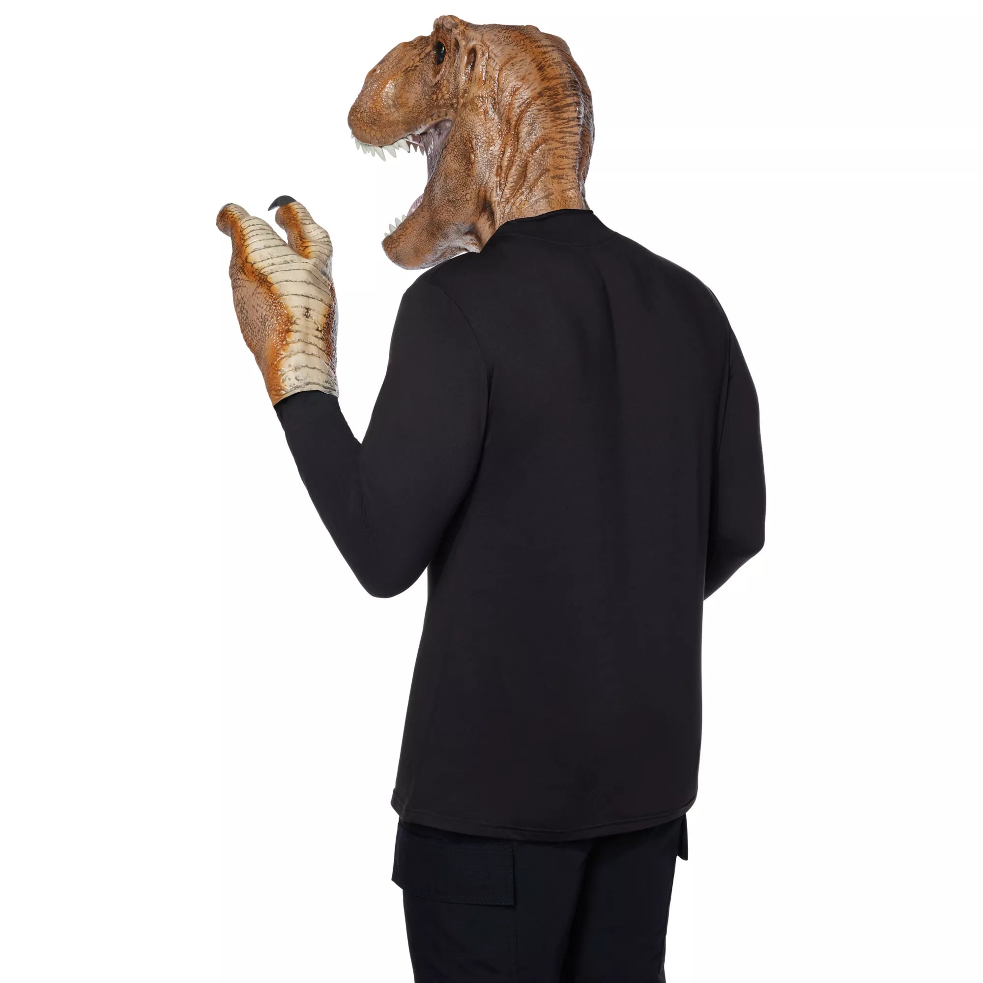 T-Rex Full Mask and Claws Set - Jurassic Park