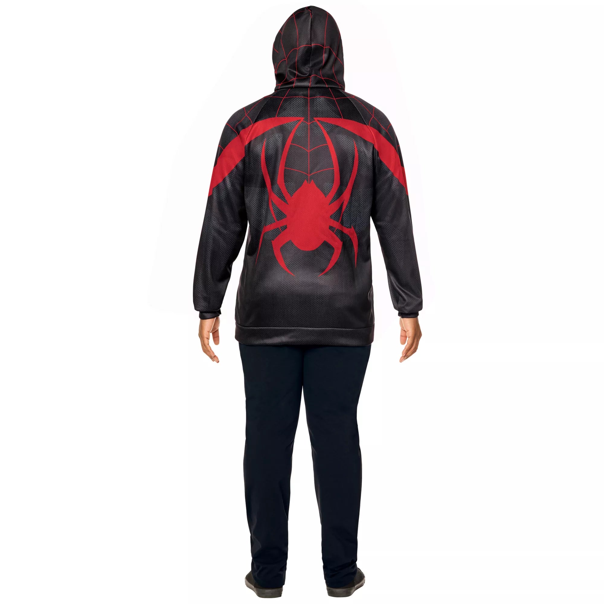 Adult Miles Morales Costume Top and Mask - Spider-Man Classic