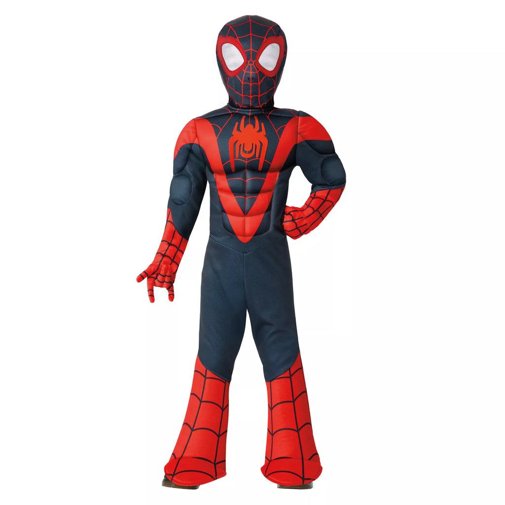 Toddler Spider-Man Spin Muscle Suit Costume -  Spidey and His Amazing Friends