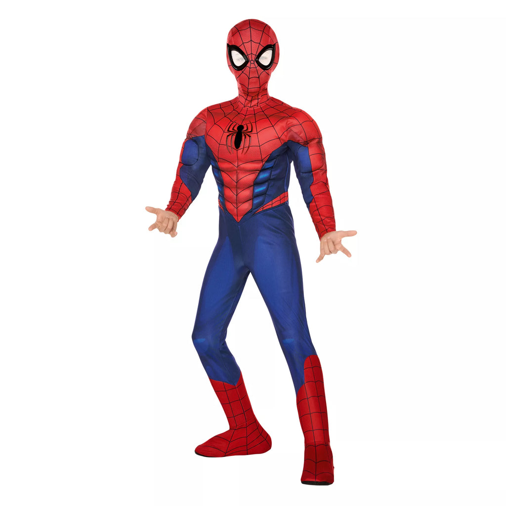 Kids Classic Spider-Man Muscle Jumpsuit Costume