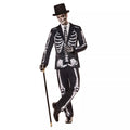 Adult Black Skeleton Suit