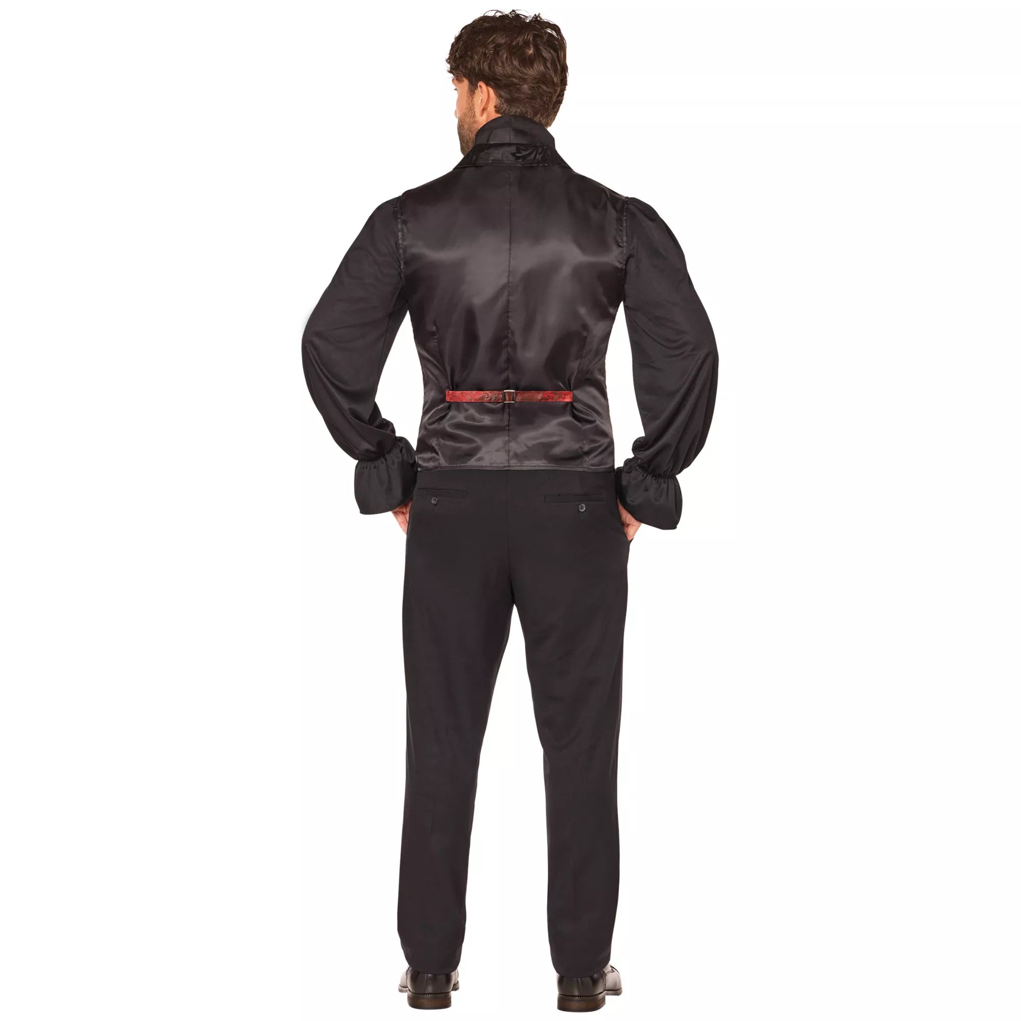 Adult Red Gothic Vampire Twofer Vest