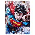 Superman Contemporary Art Canvas