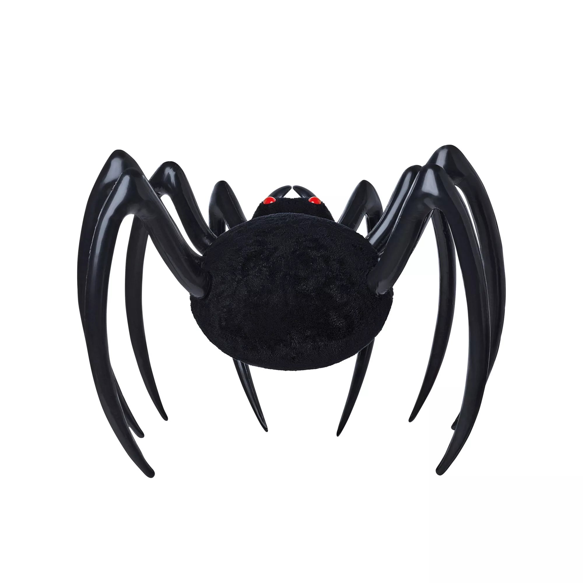4 Ft Hanging Inflatable Furry Spider