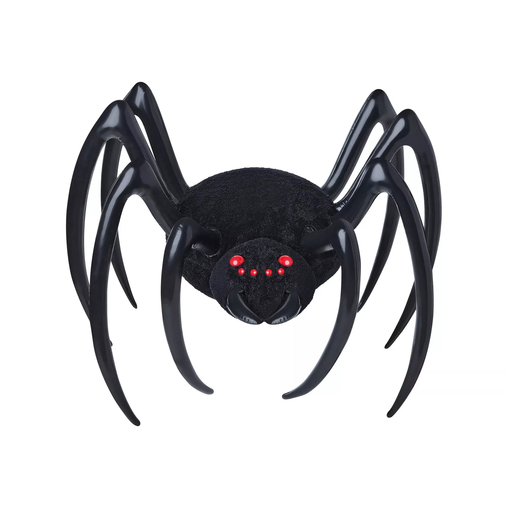 4 Ft Hanging Inflatable Furry Spider