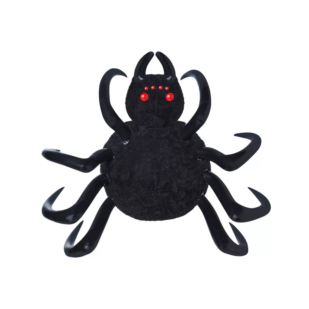 4 Ft Hanging Inflatable Furry Spider