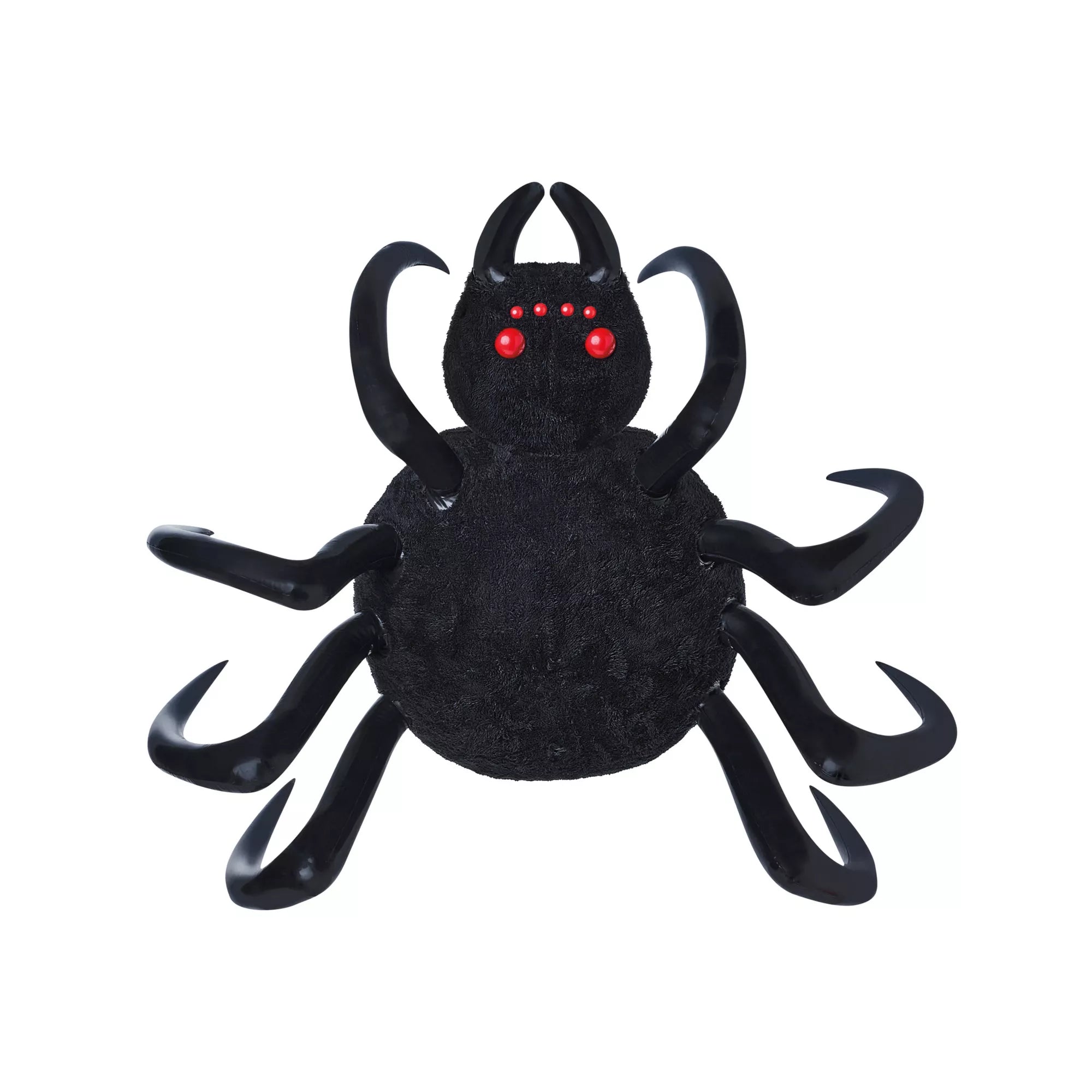 4 Ft Hanging Inflatable Furry Spider