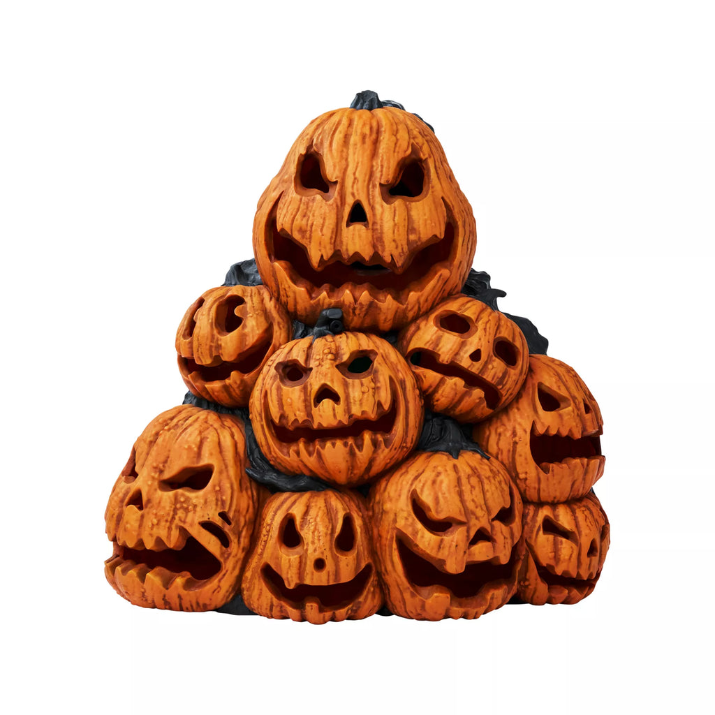 Light-Up Fogging Pumpkin Pile