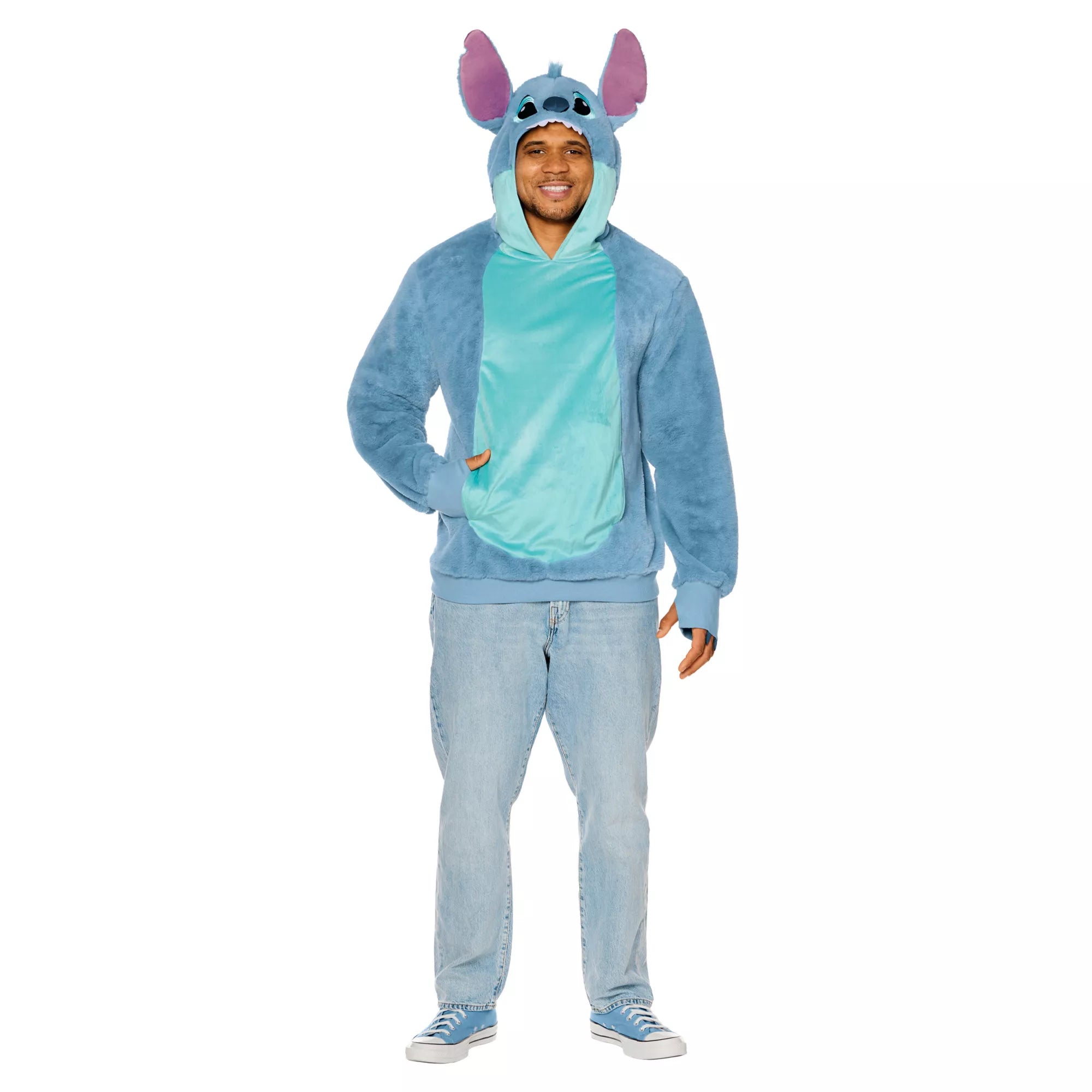 Adult Stitch Hoodie Costume - Lilo & Stitch