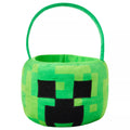 Creeper Plush Treat Basket - Minecraft