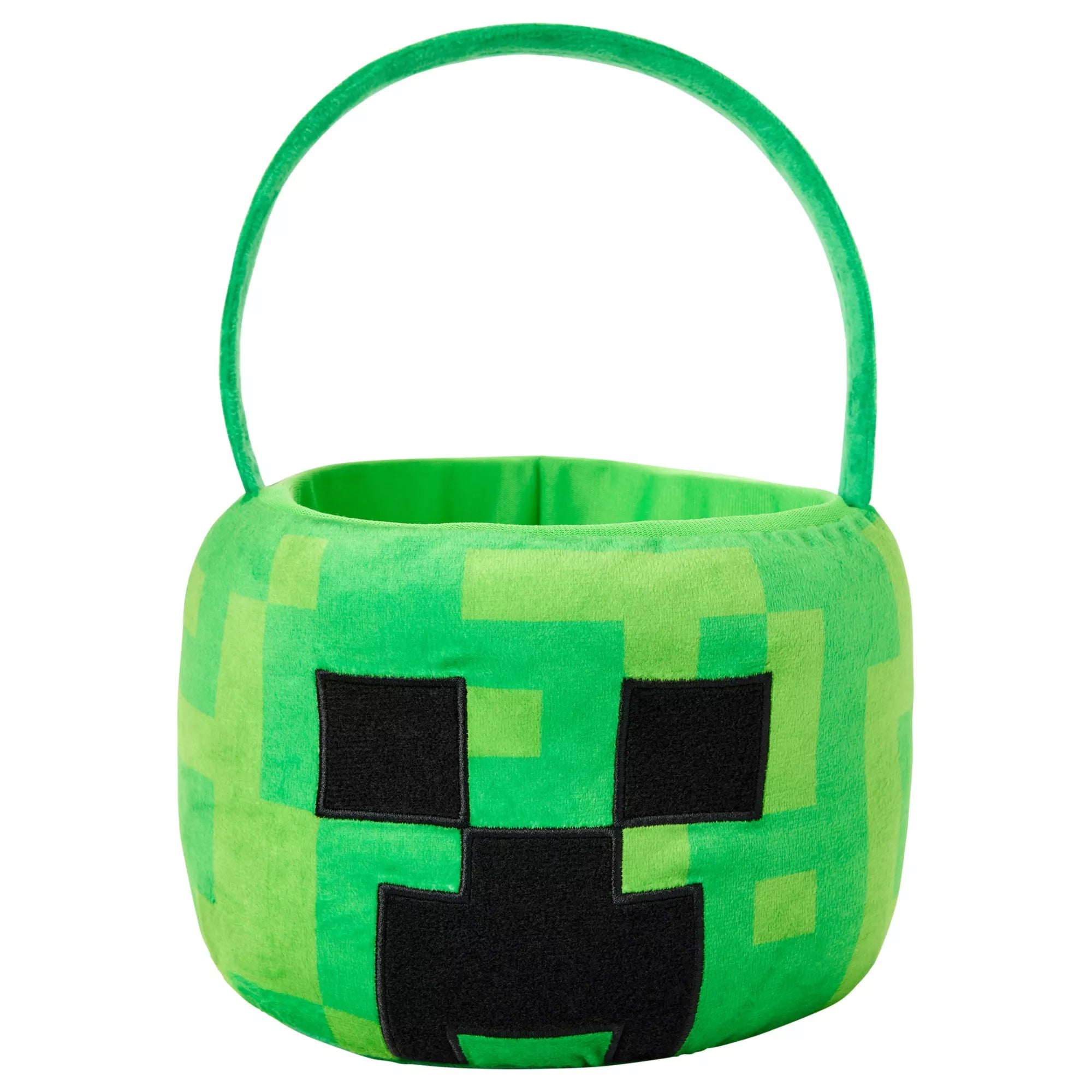 Creeper Plush Treat Basket - Minecraft