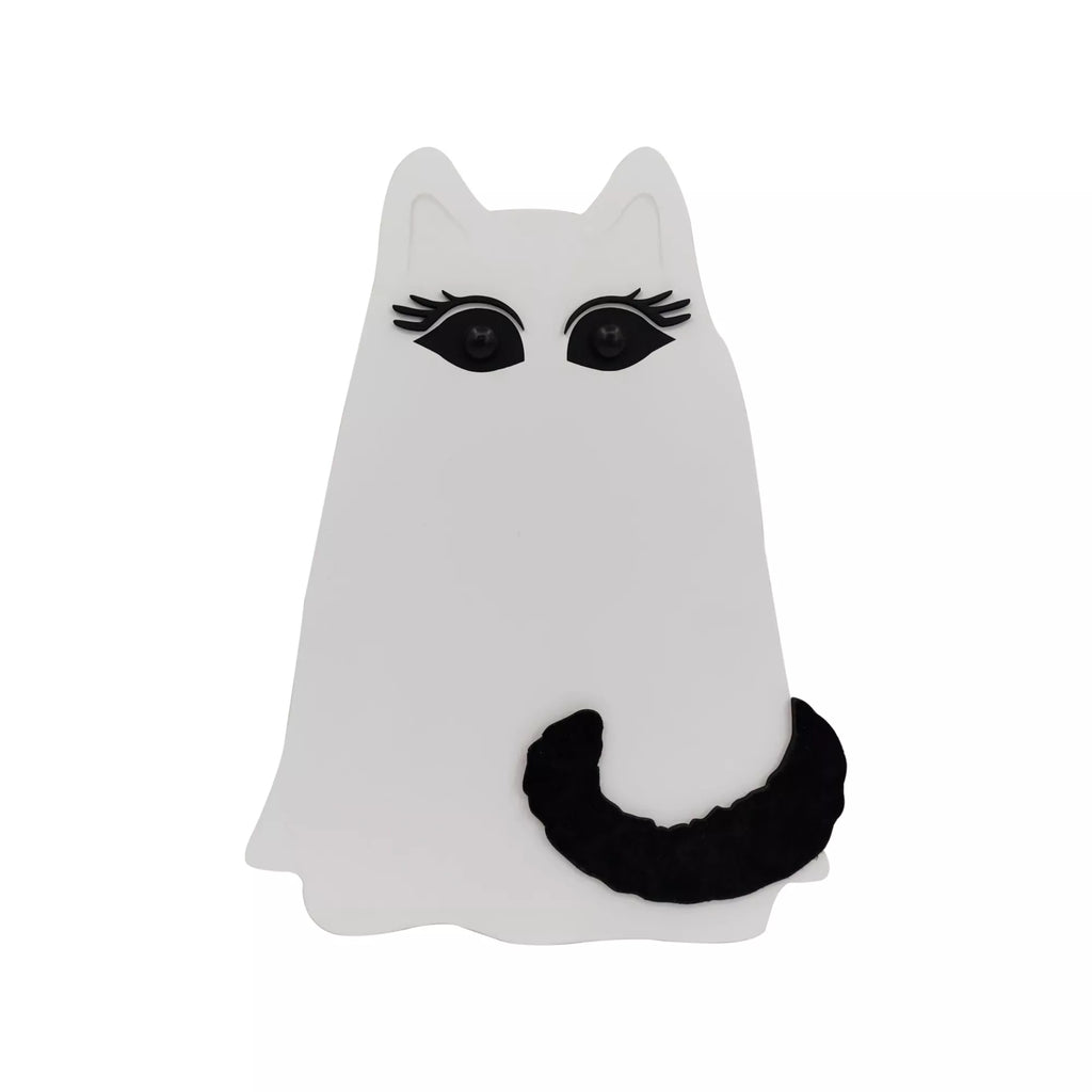Ghost Kitty Sign
