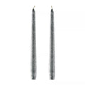 Enchant Black Glitter Drip Candles - 2 Pack
