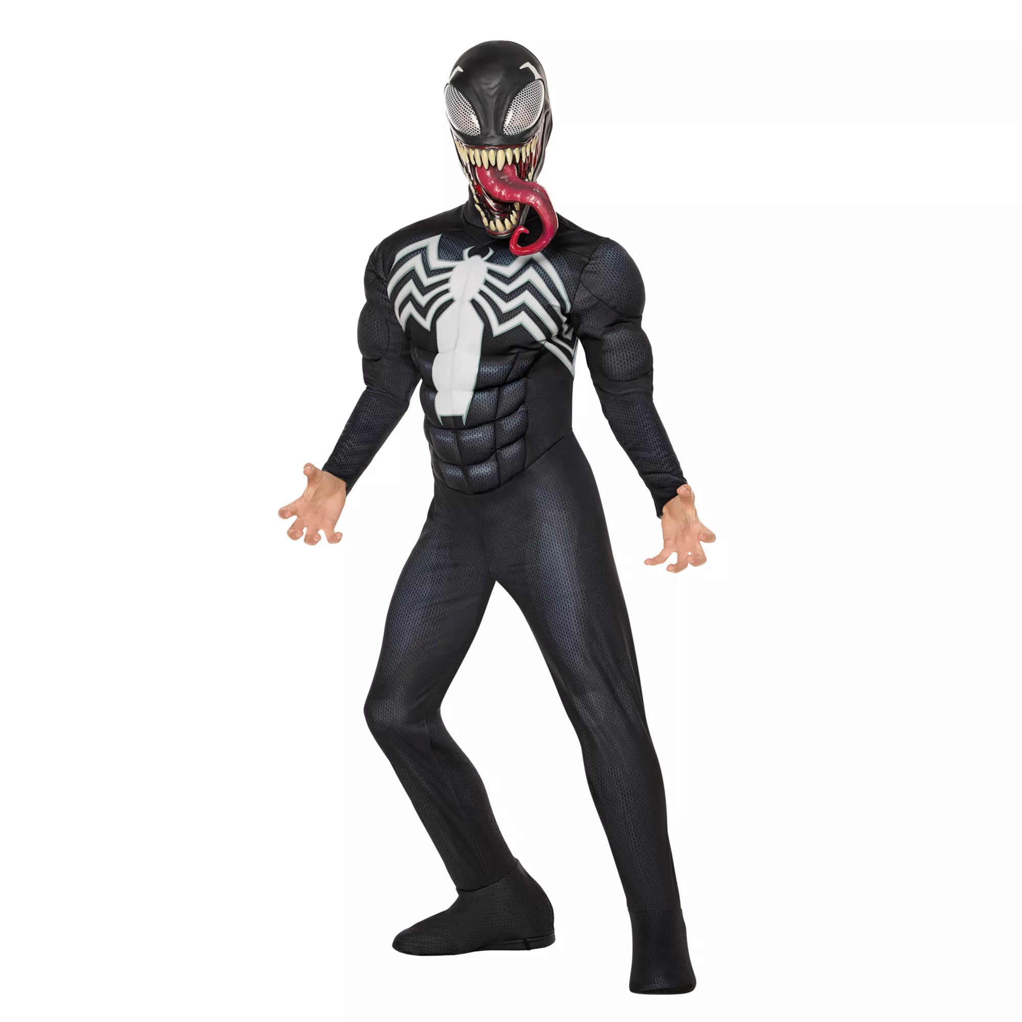 Kids Venom Muscle Suit Costume - Classic Spider-Man