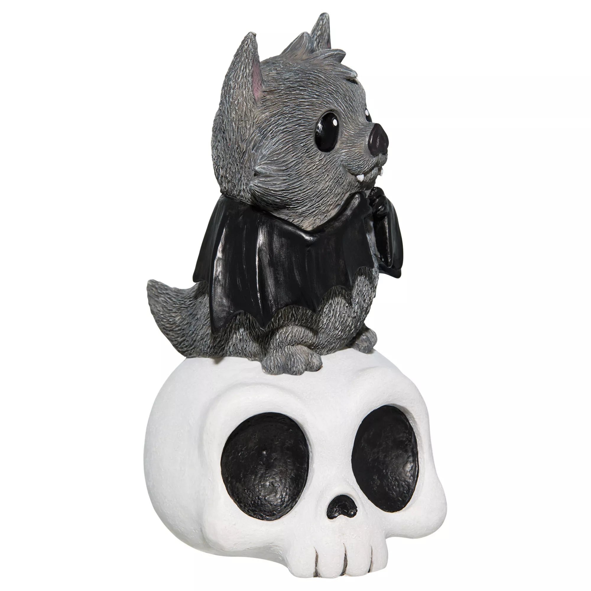 Bat Skull Statue
