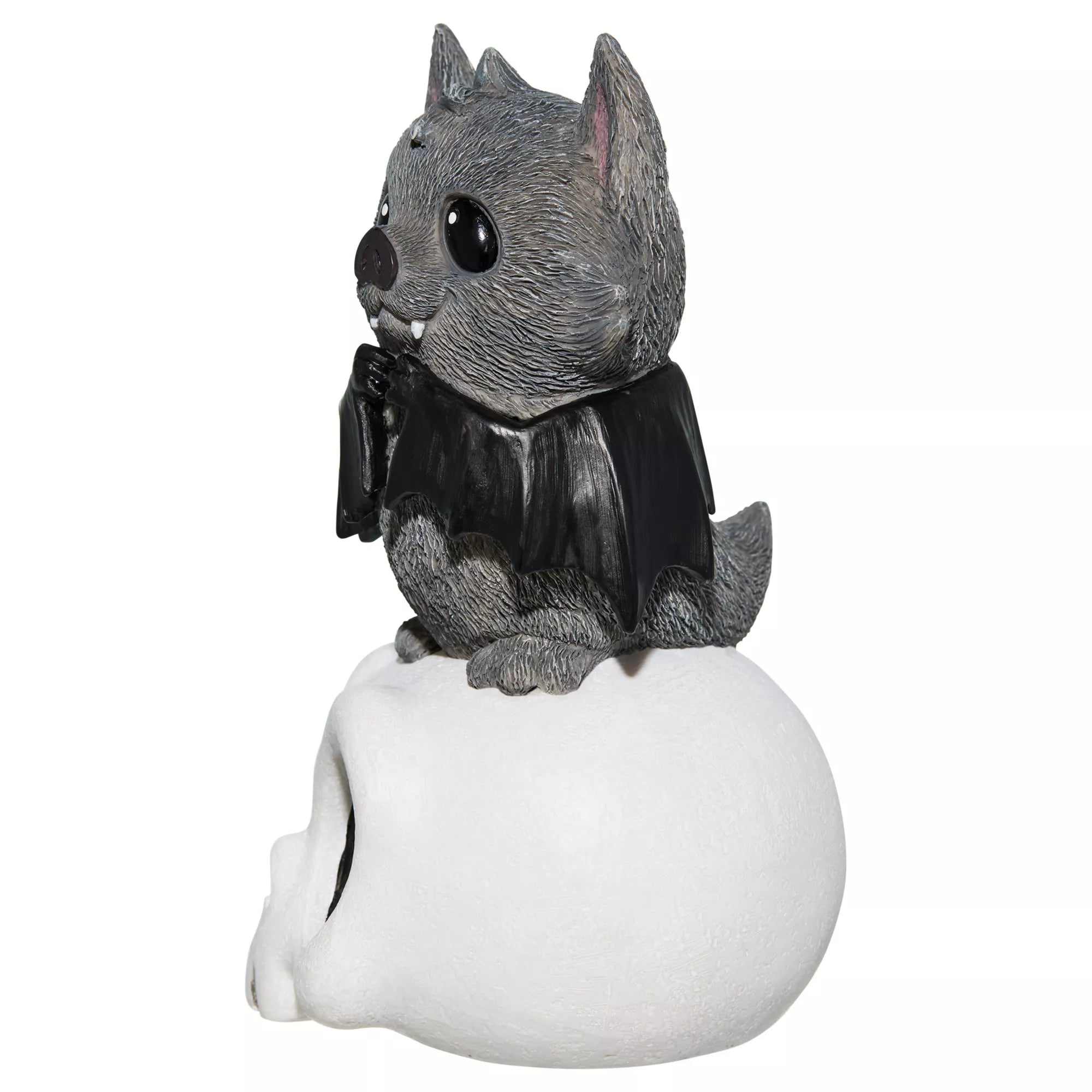 Bat Skull Statue