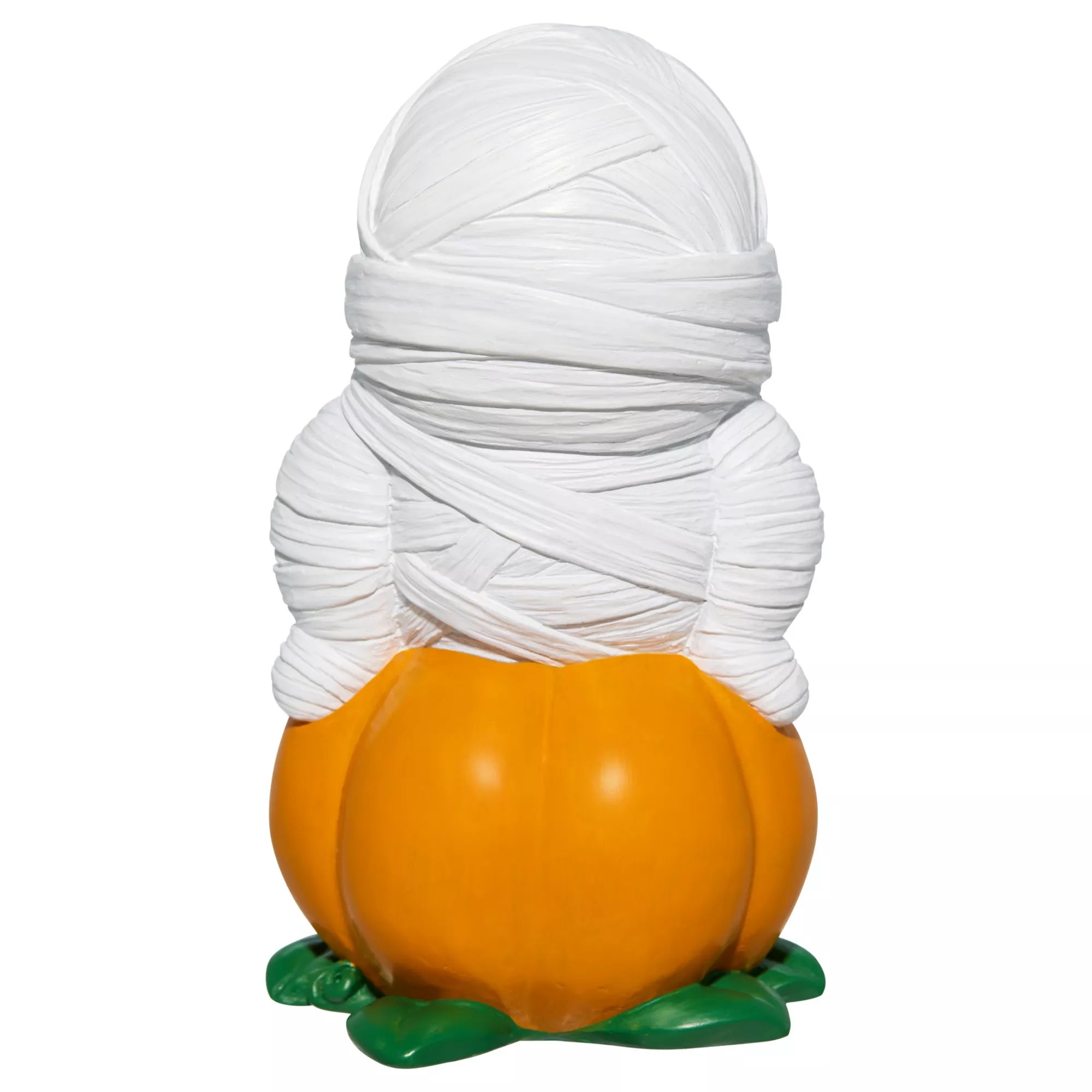 Pumpkin Mummy Tabletop Statue
