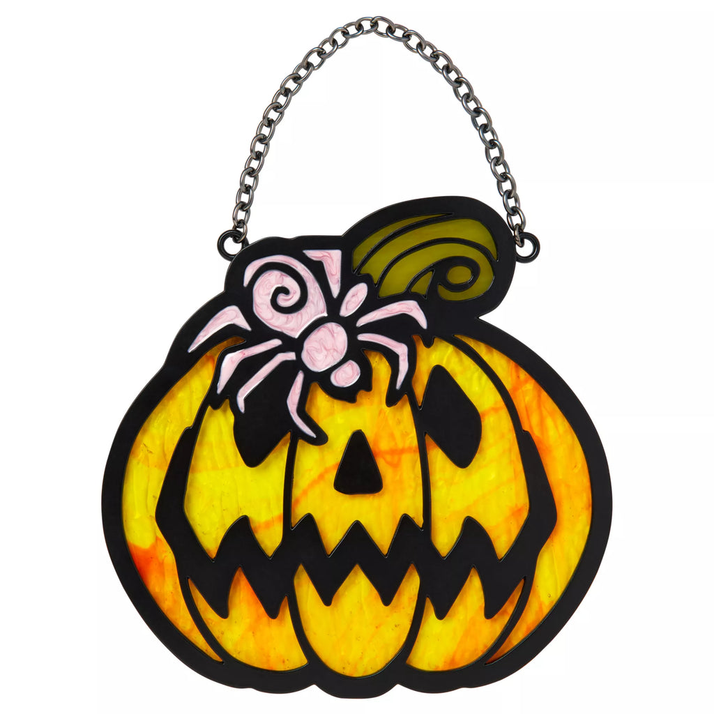 Pumpkin Spider Suncatcher