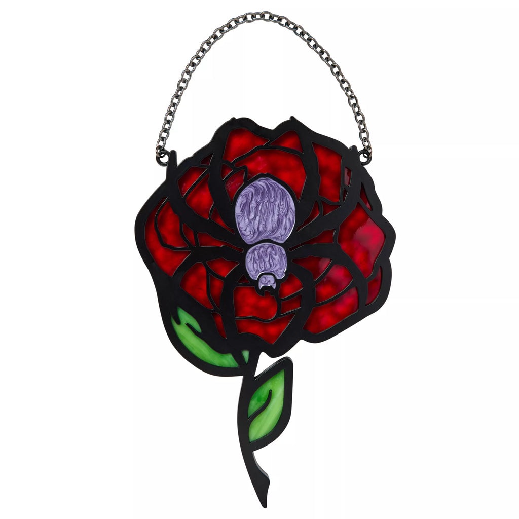 Rose Spider Suncatcher