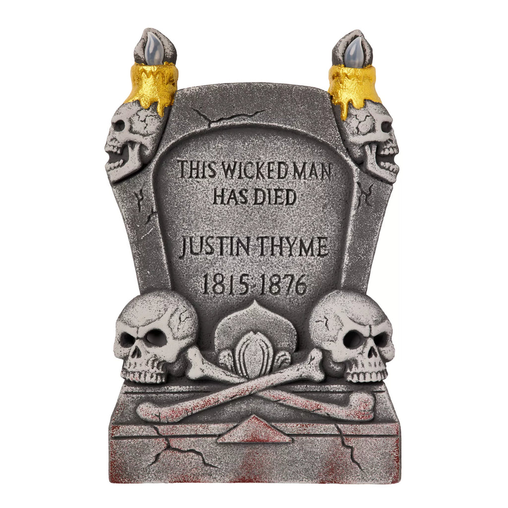 Justin Thyme Tombstone