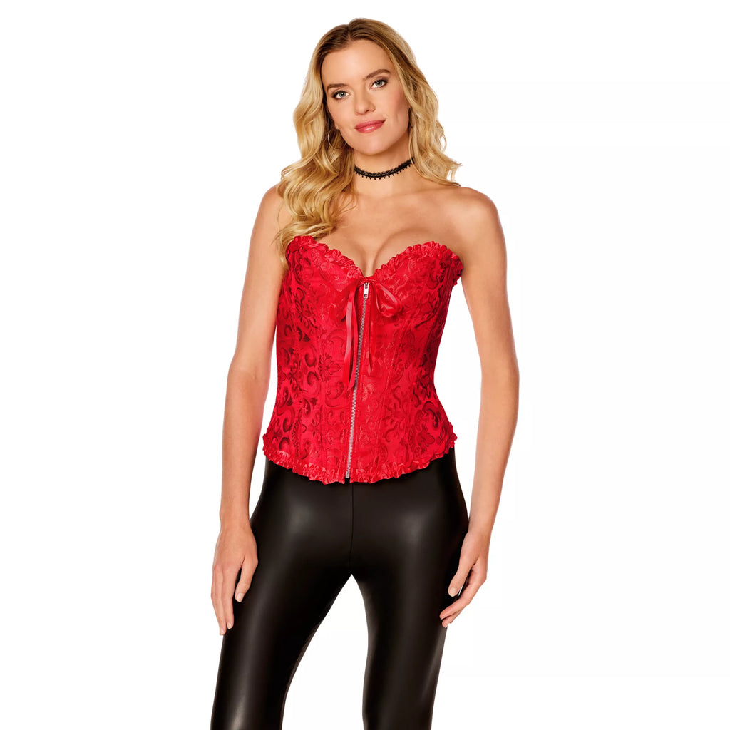 Adult Red Lace Royal Corset