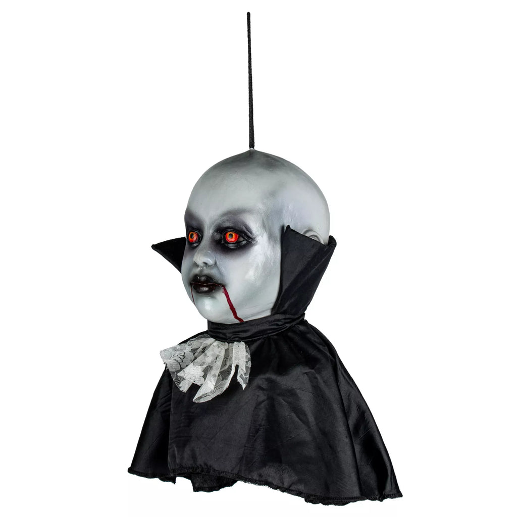 Hanging Vampire Bust Static Prop