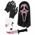 Ghost Face Pink Bling Costume Kit