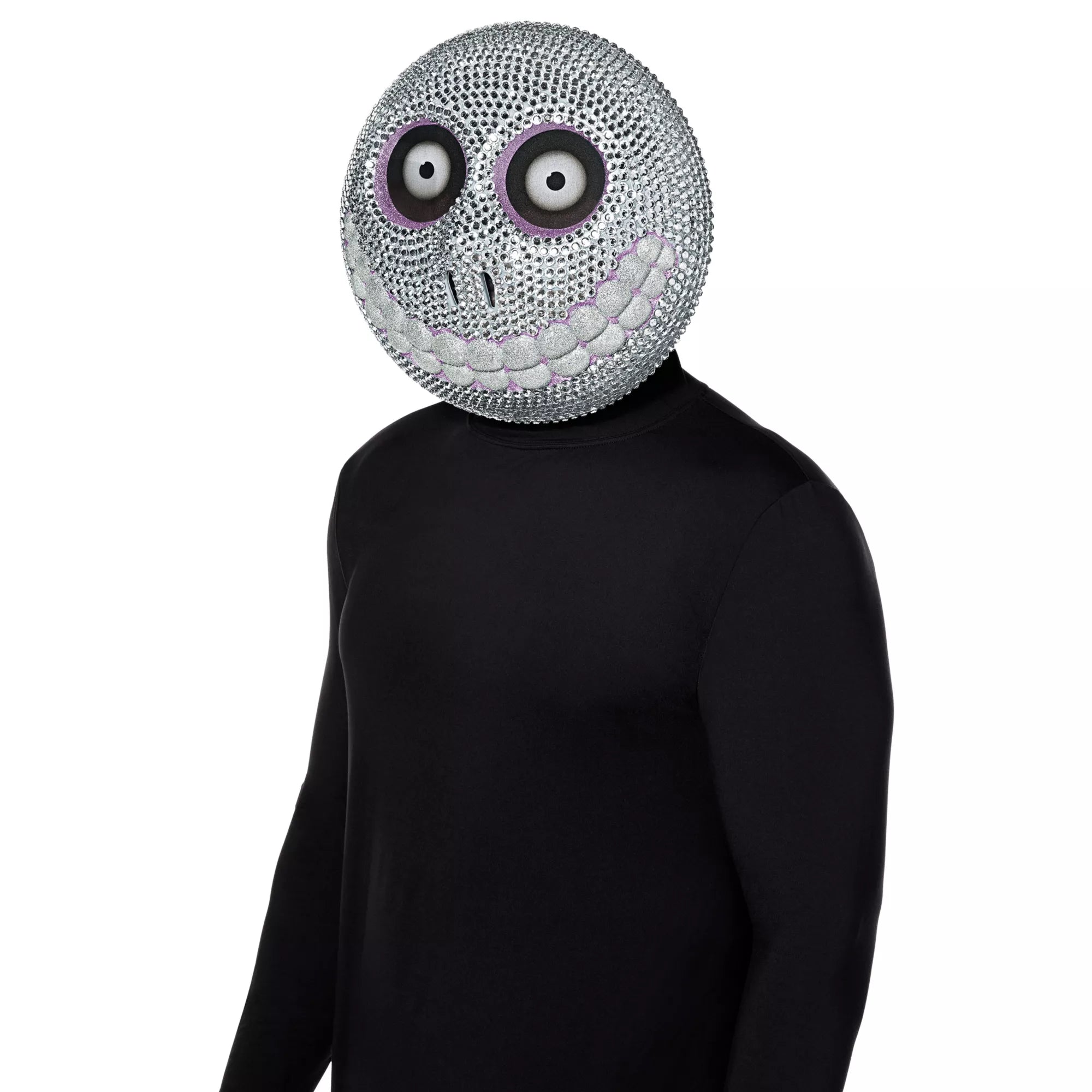 Barrel Bling Half Mask - The Nightmare Before Christmas