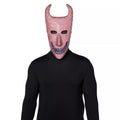 Bling Lock Pink Rhinestone Half Mask -  The Nightmare Before Christmas