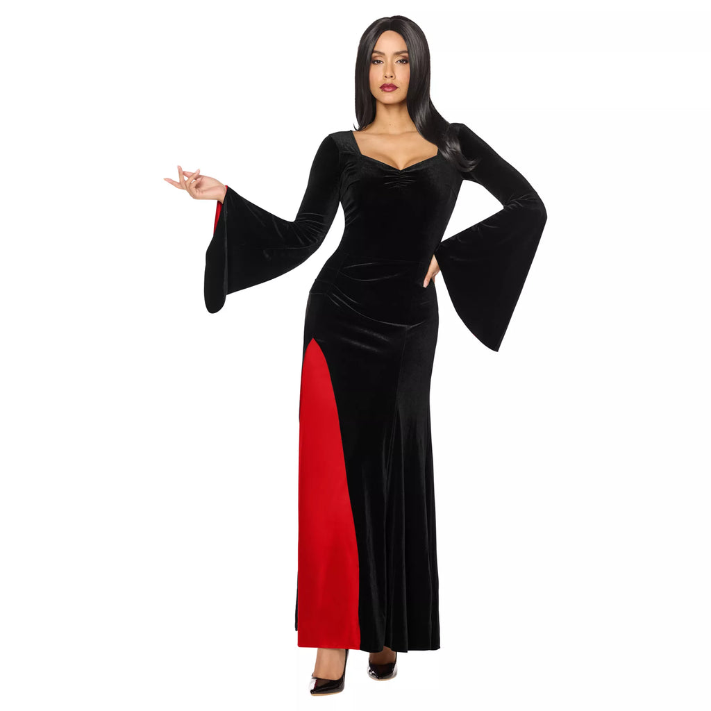 Adult Morticia Addams Dress Costume -  Wednesday