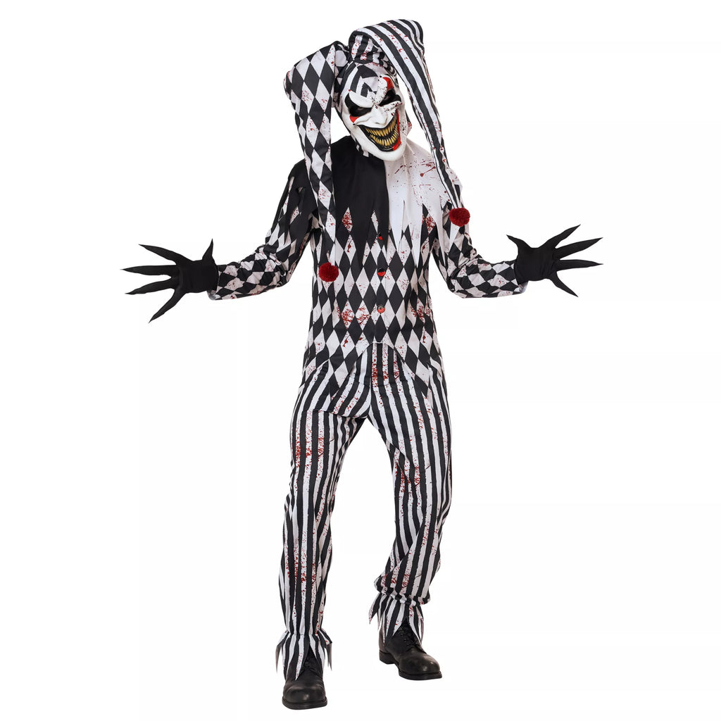Adult Bloody Jester Costume