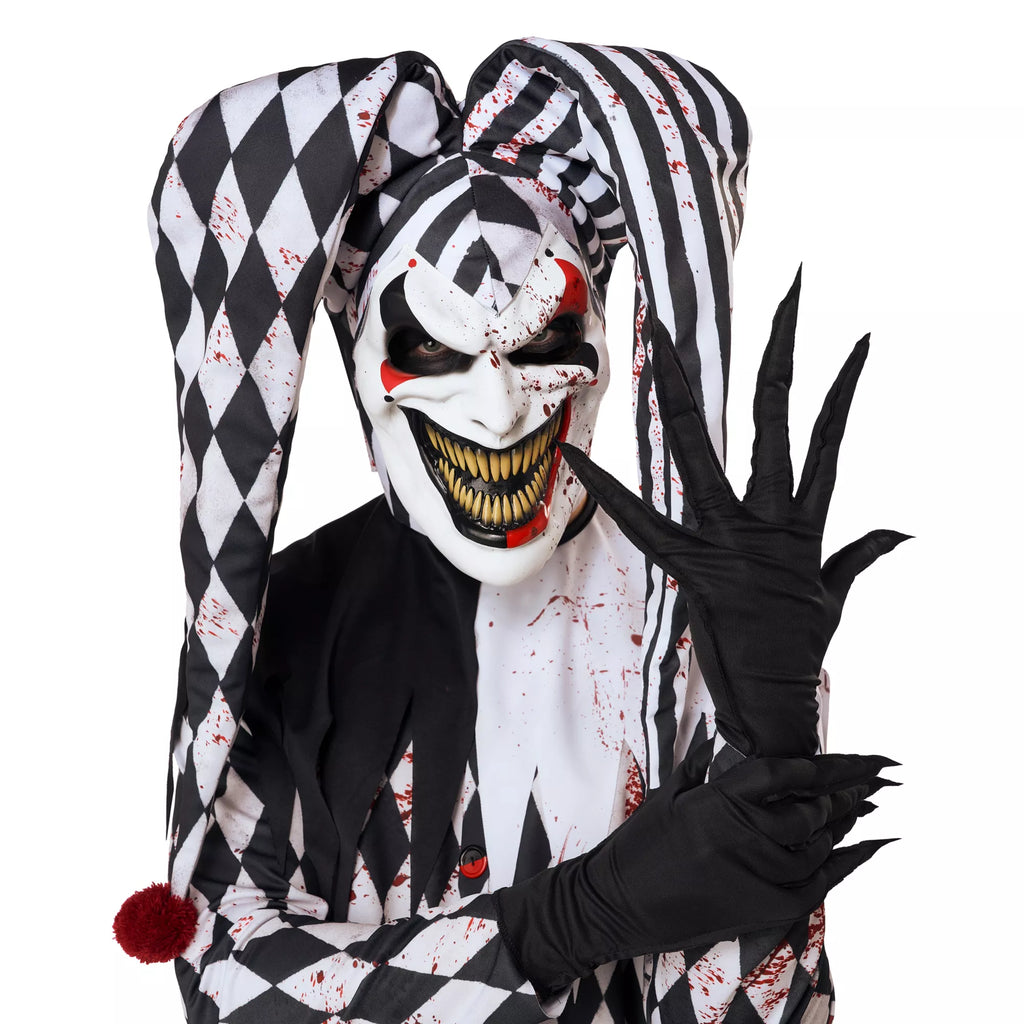 Adult Bloody Jester Costume