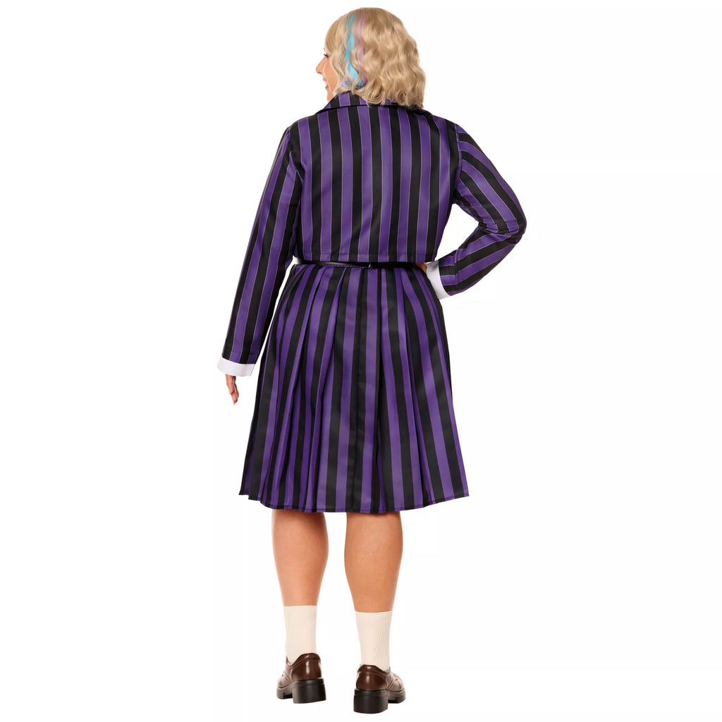 Adult Enid Sinclair Nevermore Academy Uniform Costume - Wednesday