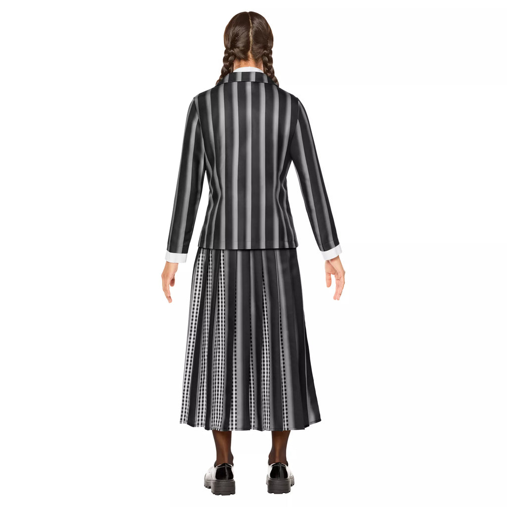 Adult Wednesday Addams Nevermore Academy Uniform Costume
