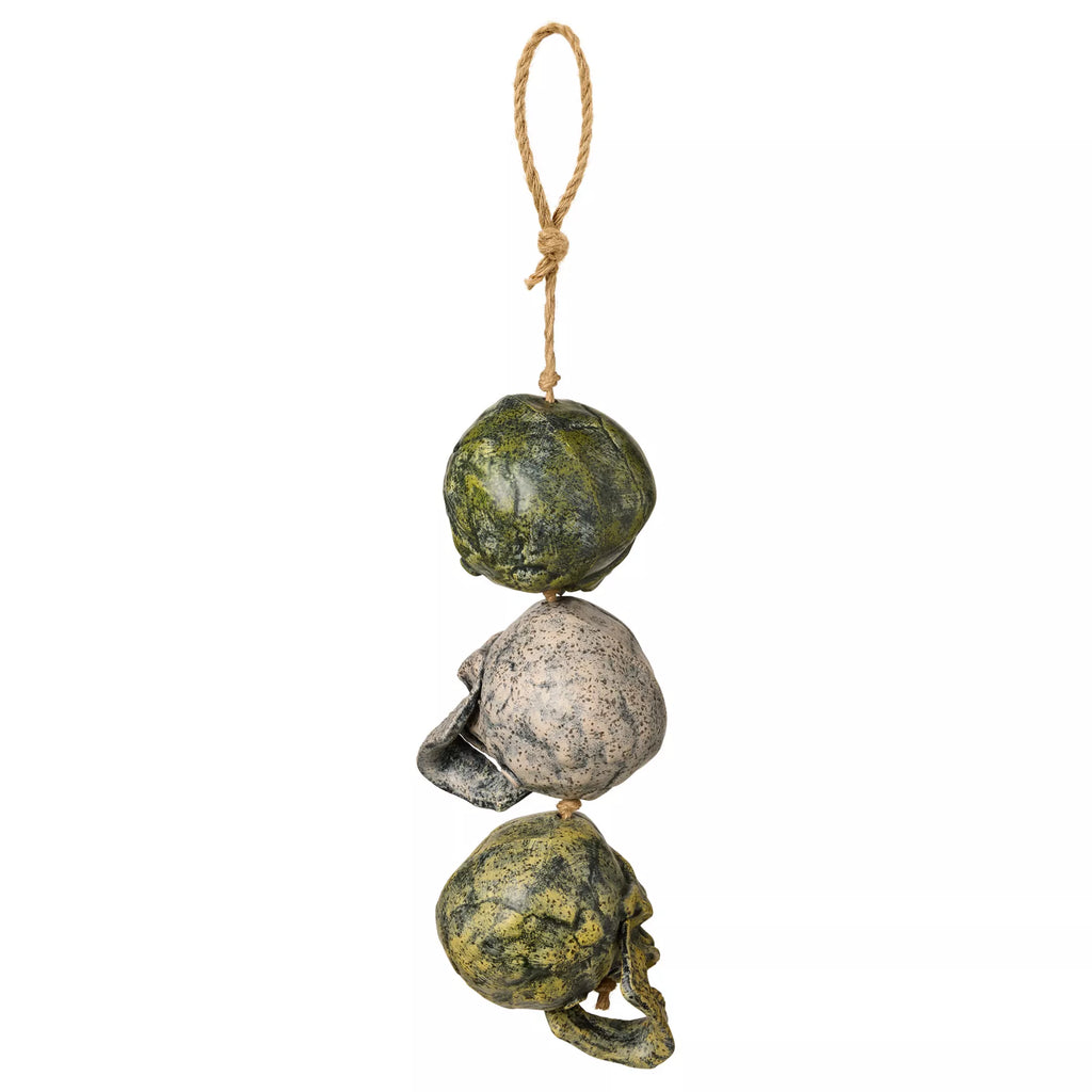 Hanging Triple Skull Stack