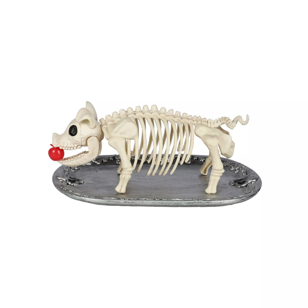 Skeleton Pig on a Platter