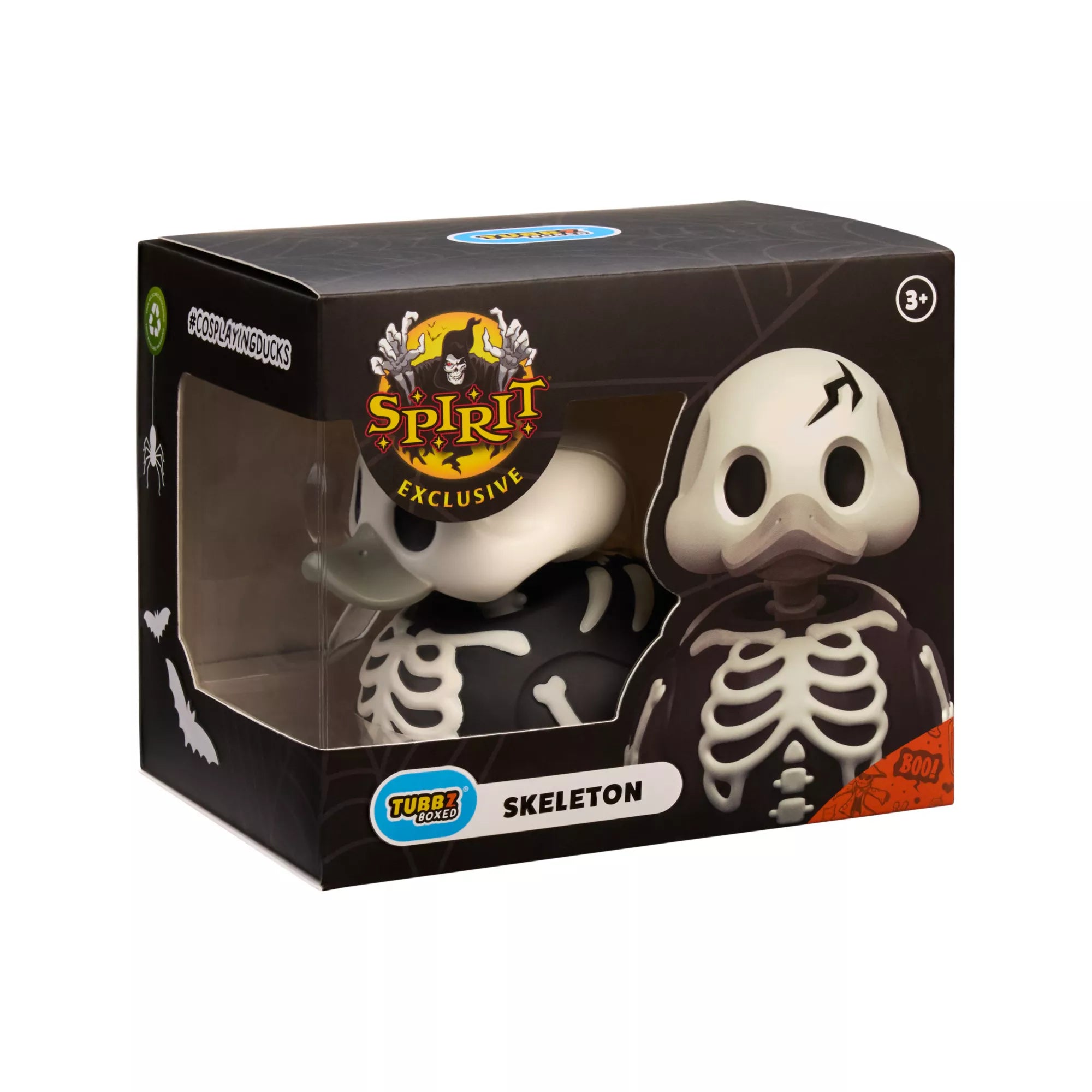 TUBBZ Glow in the Dark Skeleton Rubber Duck